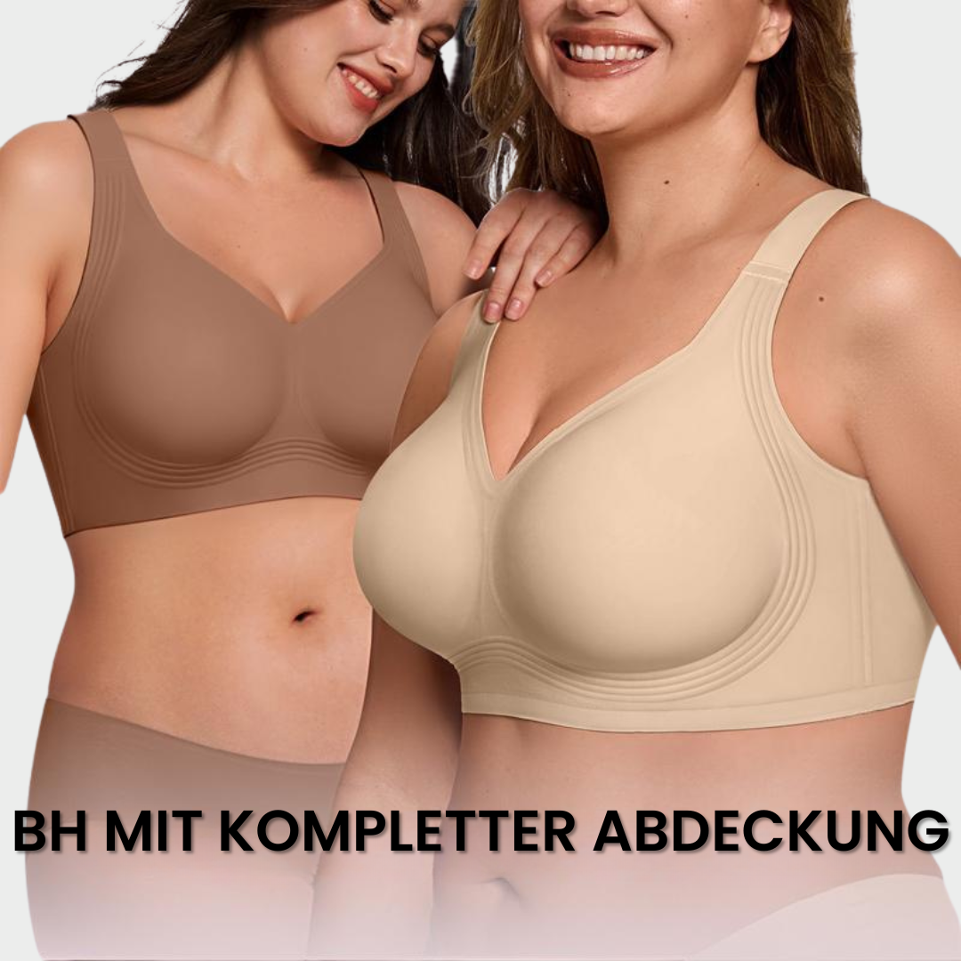 Push-up-BH ohne Bügel mit voller Abdeckung